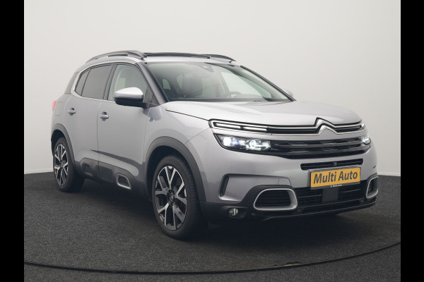 Citroën C5 Aircross 1.6 Shine PHEV 225pk Dealer O.H PHEV | Panodak | 360 Camera | Adaptive Cruise | Lederen Comfortstoelen Verwarmd | Blis | Navigatie | Apple Carplay | Virtual | DAB | 19" L.M. | Plug In Hybrid |