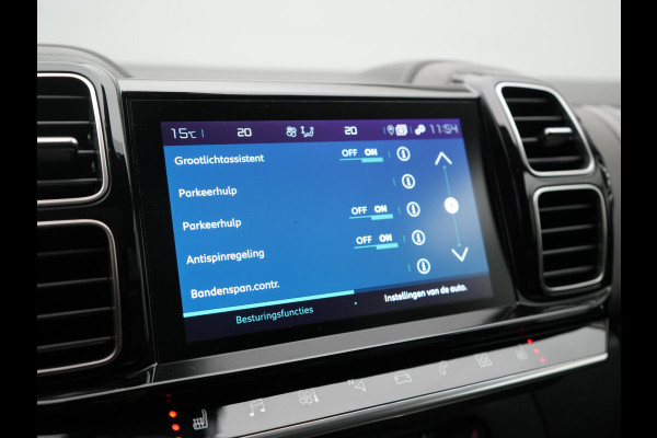 Citroën C5 Aircross 1.6 Shine PHEV 225pk Dealer O.H PHEV | Panodak | 360 Camera | Adaptive Cruise | Lederen Comfortstoelen Verwarmd | Blis | Navigatie | Apple Carplay | Virtual | DAB | 19" L.M. | Plug In Hybrid |