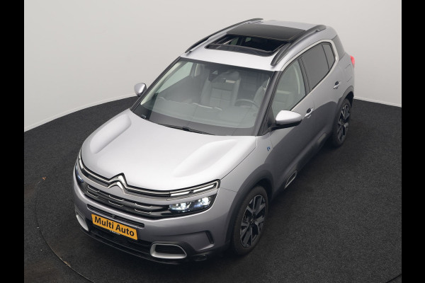 Citroën C5 Aircross 1.6 Shine PHEV 225pk Dealer O.H PHEV | Panodak | 360 Camera | Adaptive Cruise | Lederen Comfortstoelen Verwarmd | Blis | Navigatie | Apple Carplay | Virtual | DAB | 19" L.M. | Plug In Hybrid |