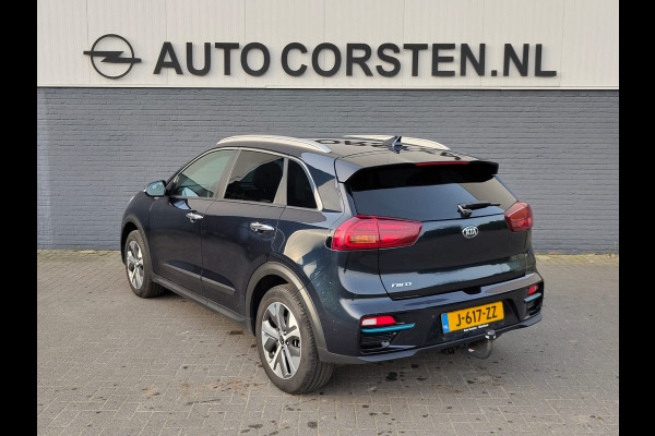 Kia e-Niro ExecutiveLine 64kWh SOH 100% Trekhaak Leder Warmtepomp Adap.Cruise Elek.Stoel+Memory JBL®-Audio Pdc Navi Ecc Camera Apple Carpla Stoelverwarming+Koeling Stuurverwarming Lmv Privacy Glas DAB Vess Lane Assist Blind Spot 1e Eigenaar Origineel Nederlandse Auto