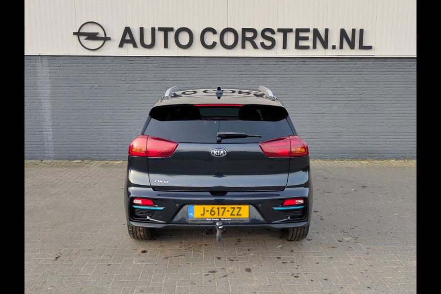 Kia e-Niro ExecutiveLine 64kWh SOH 100% Trekhaak Leder Warmtepomp Adap.Cruise Elek.Stoel+Memory JBL®-Audio Pdc Navi Ecc Camera Apple Carpla Stoelverwarming+Koeling Stuurverwarming Lmv Privacy Glas DAB Vess Lane Assist Blind Spot 1e Eigenaar Origineel Nederlandse Auto