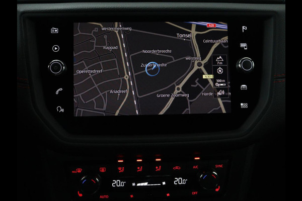 Seat Arona 1.5 TSI EVO FR Intens | Stoelverwarming | Leder/Alcantara | Full LED | Adaptive cruise | Camera | Dodehoek detectie | Carplay | Navigatie | Climate control | Park Assist | Keyless