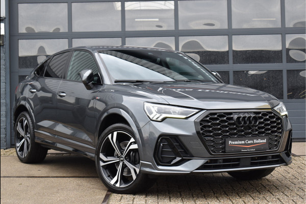 Audi Q3 Sportback 45 TFSI e S-Line 245 Pk Navi Sfeerverlichting Full Led Keyless Trekhaak 20 Inch Unieke staat