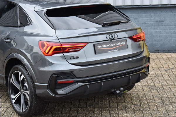 Audi Q3 Sportback 45 TFSI e S-Line 245 Pk Navi Sfeerverlichting Full Led Keyless Trekhaak 20 Inch Unieke staat