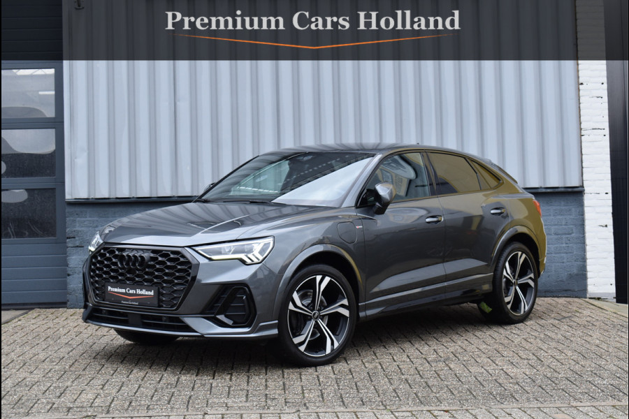 Audi Q3 Sportback 45 TFSI e S-Line 245 Pk Navi Sfeerverlichting Full Led Keyless Trekhaak 20 Inch Unieke staat
