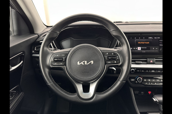 Kia Niro 1.6 GDi Hybrid DynamicLine (INCL-BTW) *AUT | ADAPTIVE-CRUISE | 1/2 LEATHER-FABRIC | NAVI-FULLMAP | CAMERA | DAB+ | KEYLESS | ECC | DIGI-COCKPIT | SHIFT-PADDLES | LANE-ASSIST | PDC | 16''ALU*