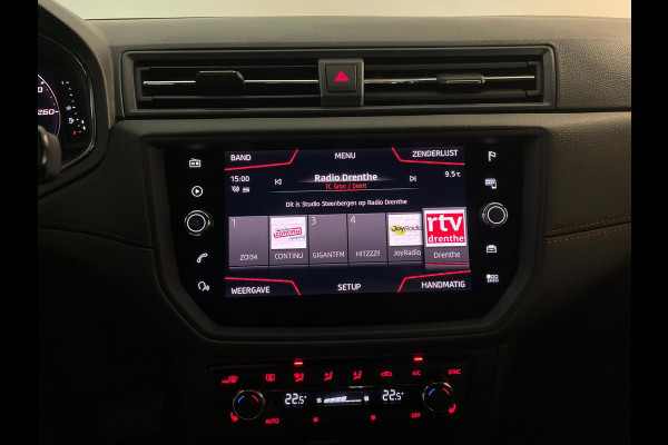 Seat Arona 1.0 TSI FR 115PK DSG AUTOMAAT AIRCO CLIMA NAVI CRUISE VIRT COCKPIT APPLE CARPLAY LED CAM 18 INCH VELG NIEUWSTAAT