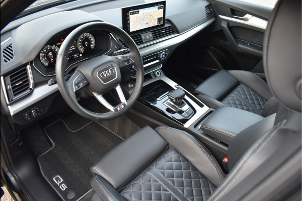 Audi Q5 50 TFSI e S-Line 299 Pk RS-Stoel Luchtvering Matrix Oled ACC Keyless Trekhaak 20 Inch