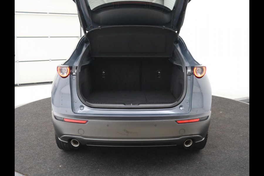 Mazda CX-30 2.0 e-SkyActiv-X M Hybrid Luxury | Leder | Stoelverwarming | Head-Up | Adaptive cruise | Camera | BOSE Sound | Carplay | Navigatie | Keyless | Full LED | Memory | Parkeerhulp