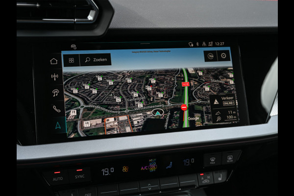 Audi A3 Sportback 45 TFSI e S edition Competition | Panoramadak | 5 jr garantie | Ambiance interieur | Active Cruise | Sonos Sound | S-Seats + Memory | Head-Up | Camera | Stoelverwarming | Keyless