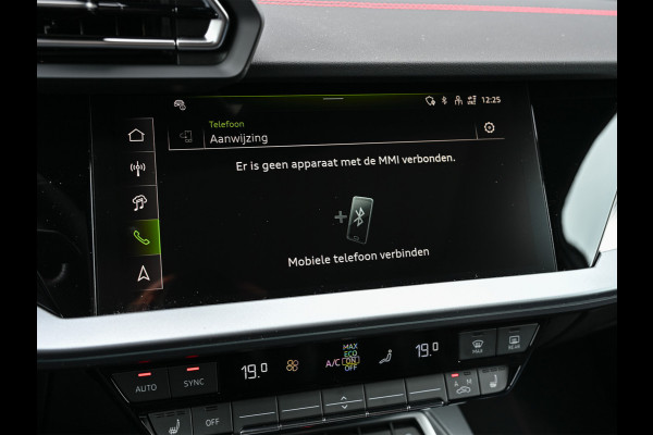 Audi A3 Sportback 45 TFSI e S edition Competition | Panoramadak | 5 jr garantie | Ambiance interieur | Active Cruise | Sonos Sound | S-Seats + Memory | Head-Up | Camera | Stoelverwarming | Keyless