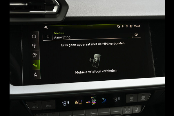 Audi A3 Sportback 45 TFSI e S edition Competition | Panoramadak | 5 jr garantie | Ambiance interieur | Active Cruise | Sonos Sound | S-Seats + Memory | Head-Up | Camera | Stoelverwarming | Keyless