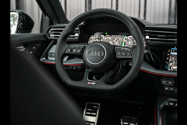 Audi A3 Sportback 45 TFSI e S edition Competition | Panoramadak | 5 jr garantie | Ambiance interieur | Active Cruise | Sonos Sound | S-Seats + Memory | Head-Up | Camera | Stoelverwarming | Keyless