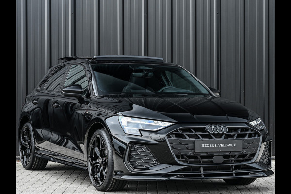 Audi A3 Sportback 45 TFSI e S edition Competition | Panoramadak | 5 jr garantie | Ambiance interieur | Active Cruise | Sonos Sound | S-Seats + Memory | Head-Up | Camera | Stoelverwarming | Keyless