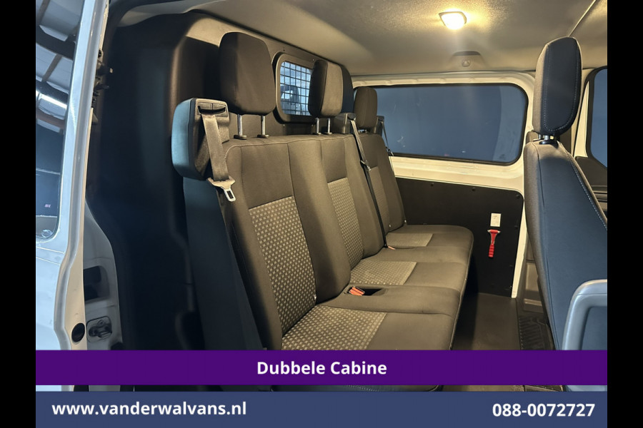 Ford Transit Custom 2.0 TDCI 131pk L2H1 Dubbele Cabine Euro6 Inrichting Airco | 5-zits | LED | Imperiaal Cruisecontrol, Stoelverwarming, Parkeersensoren
