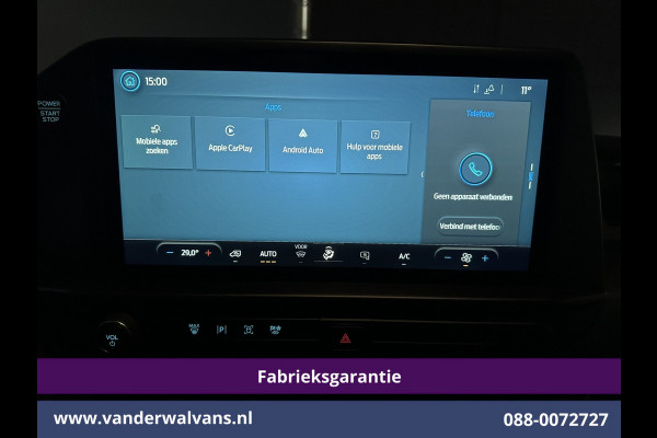 Ford Transit Custom 2.0 TDCI L2H1 Fabrieksgarantie Euro6 Airco | Camera | LED | Apple Carplay | Cruisecontrol Android Auto, Verwarmde voorruit, Parkeersensoren, Bijrijdersbank