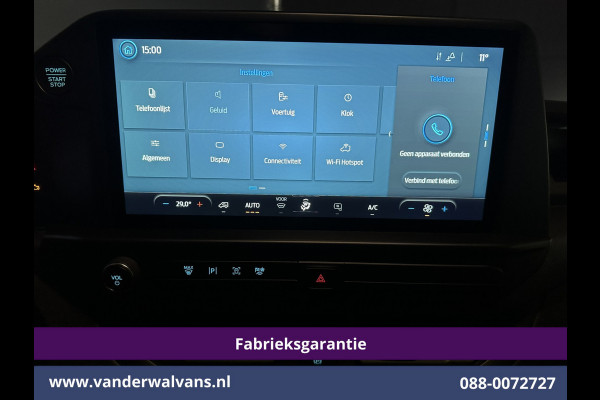 Ford Transit Custom 2.0 TDCI L2H1 Fabrieksgarantie Euro6 Airco | Camera | LED | Apple Carplay | Cruisecontrol Android Auto, Verwarmde voorruit, Parkeersensoren, Bijrijdersbank