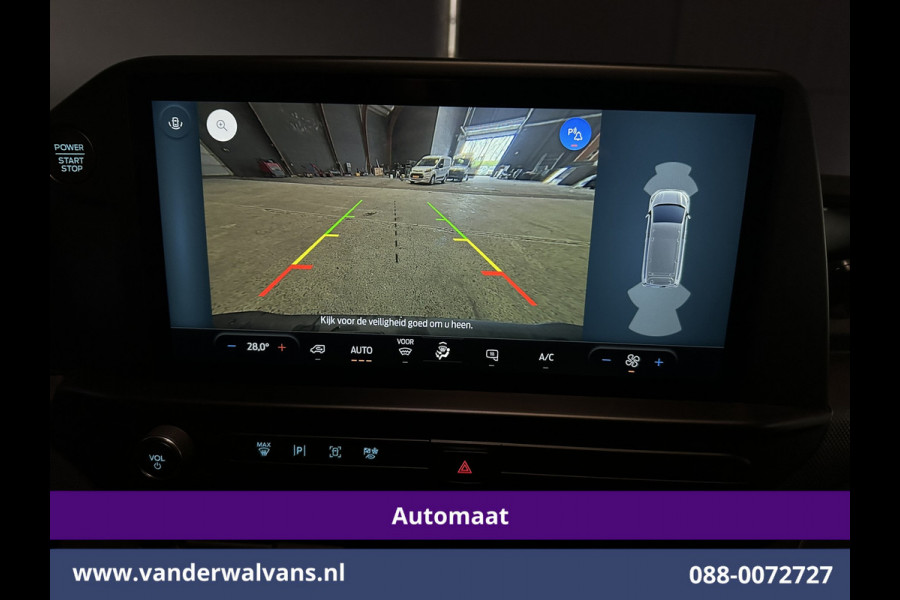Ford Transit Custom 2.0 TDCI 136pk Automaat L1H1 Fabrieksgarantie Euro6 Airco | Camera | LED | Apple Carplay Android Auto, Cruisecontrol, Verwarmde voorruit, Parkeersensoren, Bijrijdersbank, 2800kg trekvermogen