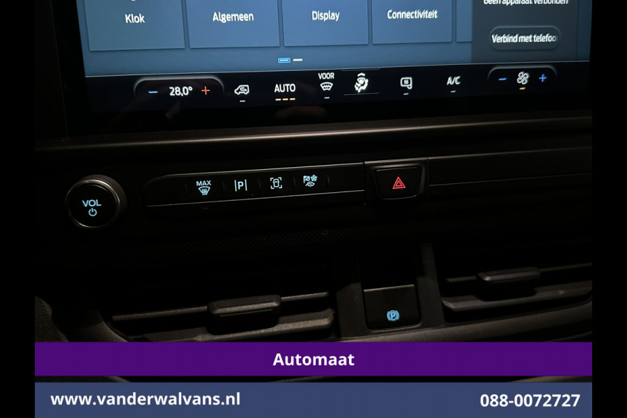 Ford Transit Custom 2.0 TDCI 136pk Automaat L1H1 Fabrieksgarantie Euro6 Airco | Camera | LED | Apple Carplay Android Auto, Cruisecontrol, Verwarmde voorruit, Parkeersensoren, Bijrijdersbank, 2800kg trekvermogen