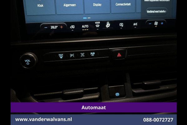 Ford Transit Custom 2.0 TDCI 136pk Automaat L1H1 Fabrieksgarantie Euro6 Airco | Camera | LED | Apple Carplay Android Auto, Cruisecontrol, Verwarmde voorruit, Parkeersensoren, Bijrijdersbank, 2800kg trekvermogen