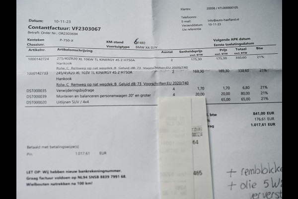 BMW X4 xDrive30i High Executive 252pk M-Sport X | Panorama dak | Active cruise | Memory seats | M-Sport brake |  | Ambiance interieur | Harman/kardon | Head-Up | 360 Camera |