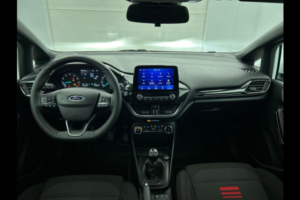 Ford Fiesta 1.0 EcoBoost Hybrid ST-Line Navigatie Apple Carplay/Android Auto Parkeersensoren achter Cruise Control Climate Control Lichtmetalen velgen