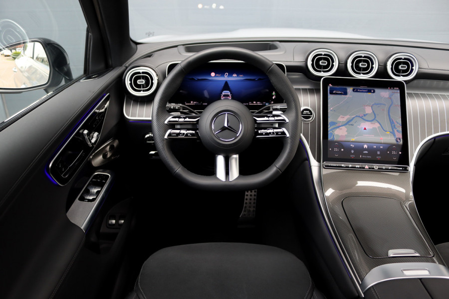 Mercedes-Benz GLC 400e 4MATIC AMG Line Aut9 | 'Manufaktur' | Airmatic | Achterasbesturing | Distronic+ | Trekhaak | Verwarmd Stuurwiel | HUD | Burmester | Digital Light |