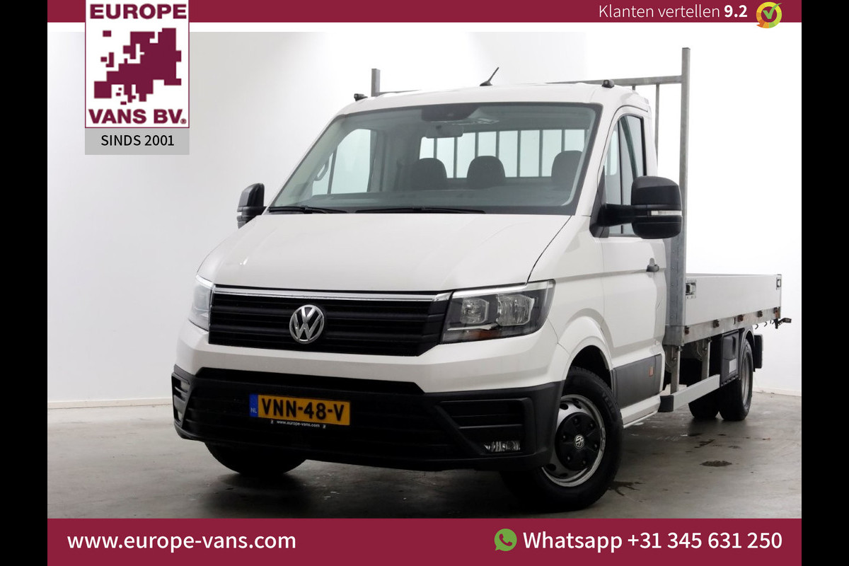 Volkswagen Crafter 50 2.0 TDI 177pk Open Laadbak L433cm Trekhaak 3500kg 01-2022