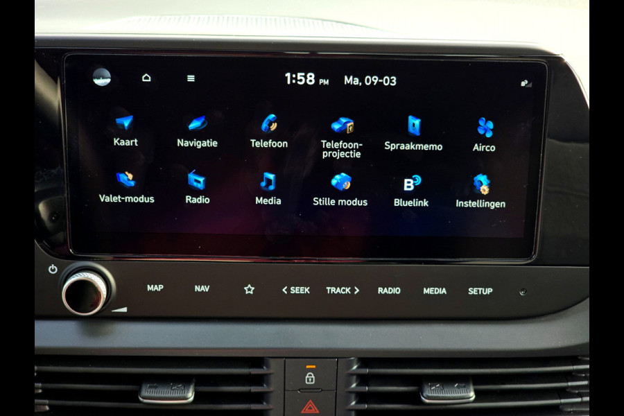 Hyundai Bayon 1.0 T-GDI Premium Sky - 100 Pk - AUTOMAAT - ParkeerCamera - Stoelverwarming - Stuurverwarming