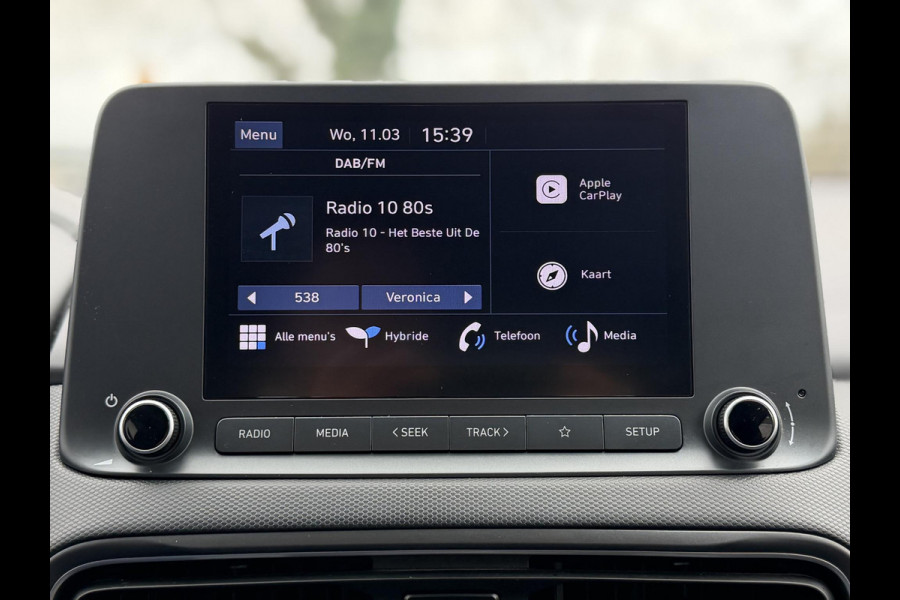 Hyundai Kona 1.6 GDI HEV |Carplay|Winterpakket|Cam|Trekhaak|Dealer onderhouden