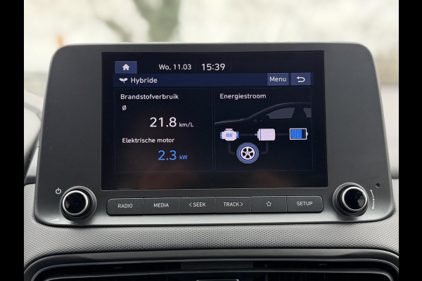 Hyundai Kona 1.6 GDI HEV |Carplay|Winterpakket|Cam|Trekhaak|Dealer onderhouden