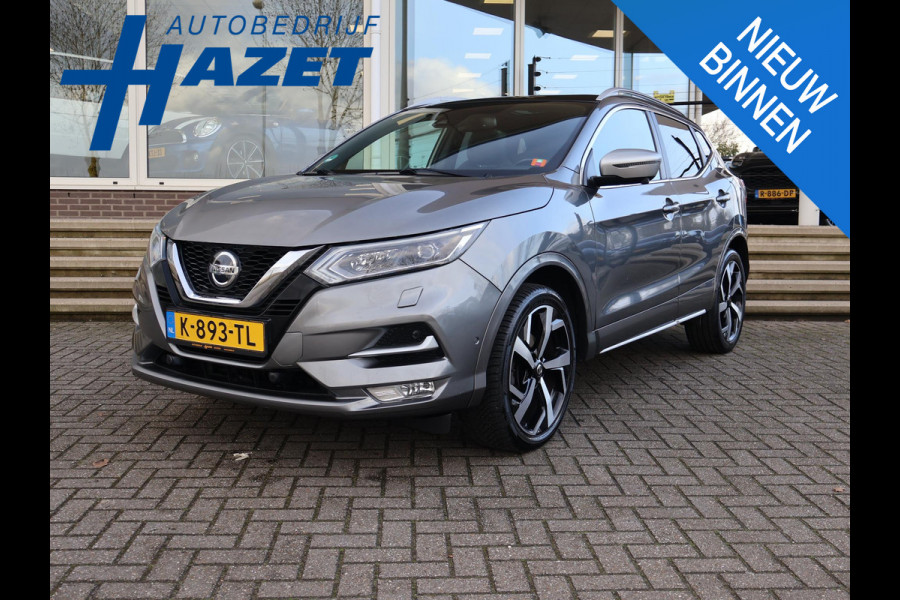 Nissan QASHQAI 1.3 DIG-T TEKNA+ PANORAMA | LEDER | 360 CAMERA | ADAPTIVE CRUISE | BOSE | STOELVERW. | 19 INCH