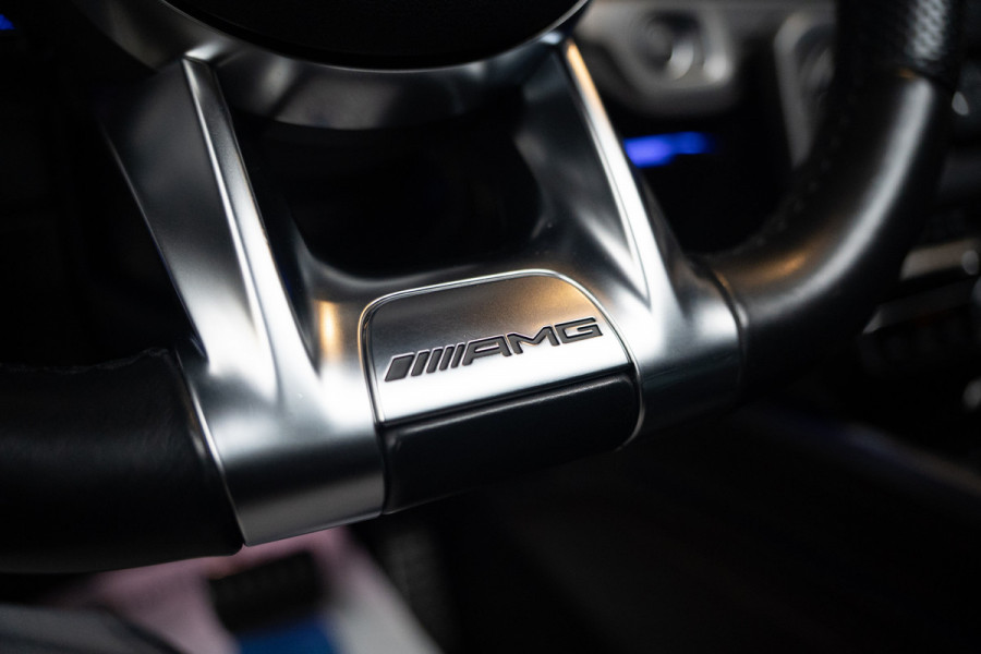 Mercedes-Benz G-Klasse 63 Navi Burmester Leer 360 Camera PTS Massage Schuif (kantel) dak Memory seats Stoelventilatie Stoelverwarming Climate voor en achter Distronic+ Trekhaak