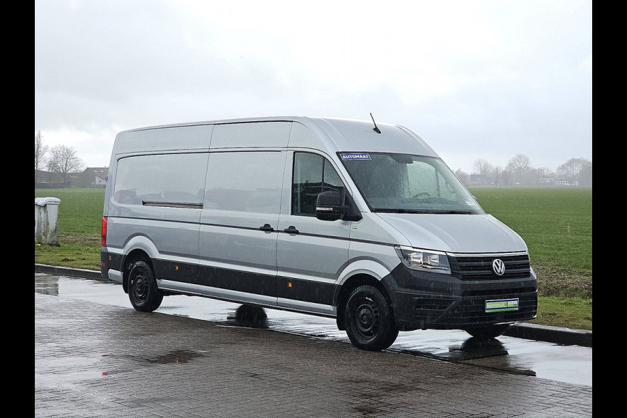 Volkswagen Crafter 35 2.0 TDI L4H3 Automaat CarPlay 3-Zits 140Pk Euro6 Camera 1e Eigenaar!