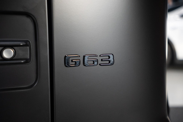 Mercedes-Benz G-Klasse 63 Navi Burmester Leer 360 Camera PTS Open dak Massage Distronic+ Memory seats Stoelventilatie Stoelverwarming Climate voor & achter Trekhaak