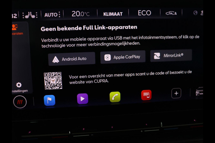 CUPRA Formentor 1.4 eHybrid VZ | 245pk | Leder | Stoelverwarming | 360 Camera | Carplay | Sfeerverlichting | Navigatie | Adaptive cruise | Memory | Keyless | Full LED | PHEV | Plug In