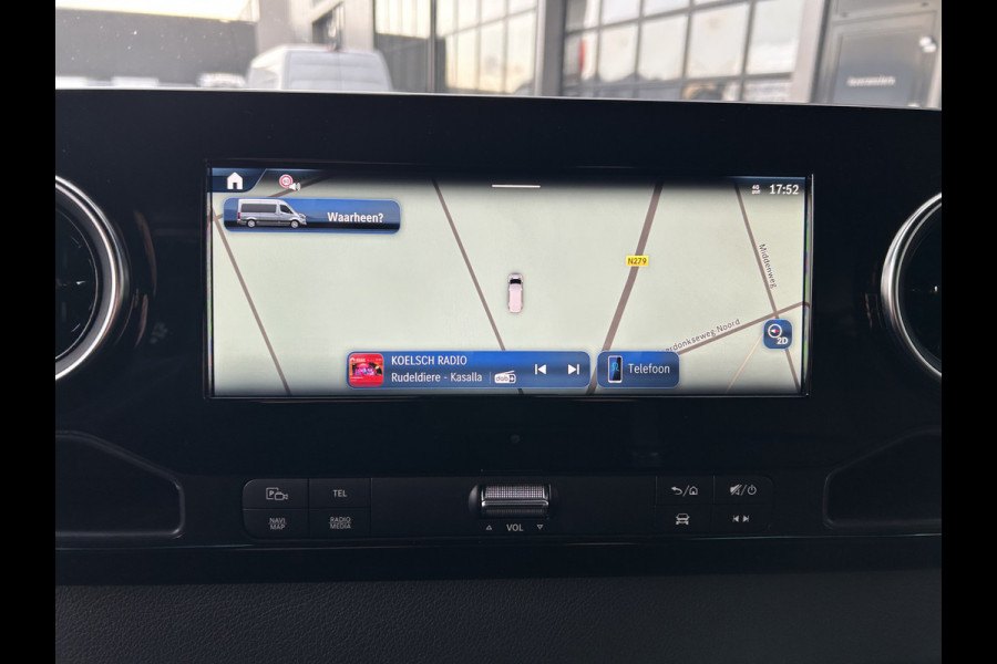 Mercedes-Benz Sprinter 317 CDI L2 H2 Pro Facelift / MBUX / Navigatie / Camera / Cruise control / Airco / 270 Graden achterdeuren