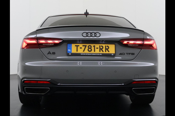 Audi A5 Coupé 40 TFSI S edition | S LINE IN- EN EXTERIEUR | TOPSTAAT! | 20 INCH| LEER| CAMERA| STOELVERWARMING| MATRIX LED| QUANTUM GRIJS