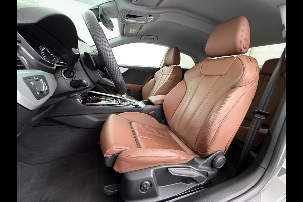 Audi A5 Coupé 40 TFSI S edition | S LINE IN- EN EXTERIEUR | TOPSTAAT! | 20 INCH| LEER| CAMERA| STOELVERWARMING| MATRIX LED| QUANTUM GRIJS