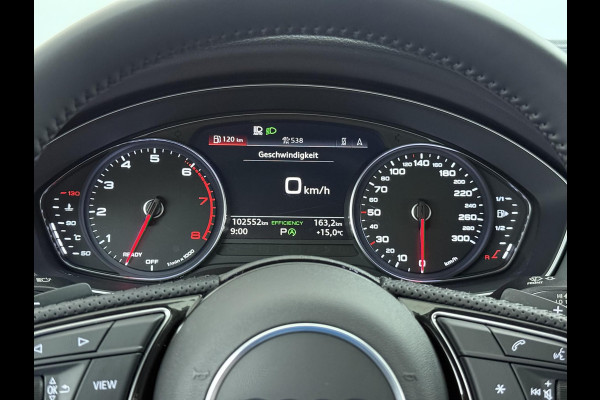 Audi A5 Coupé 40 TFSI S edition | S LINE IN- EN EXTERIEUR | TOPSTAAT! | 20 INCH| LEER| CAMERA| STOELVERWARMING| MATRIX LED| QUANTUM GRIJS