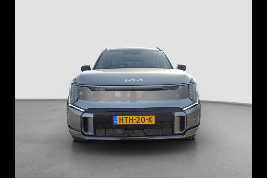 Kia EV9 GT-Line AWD 99.8 kWh HUD | Leder | Meridian Sound | Camera | Navi | Apple CarPlay/Android Auto | Key-Less | Stuur-/Stoelverwarming | PDC | Cruise | LED |