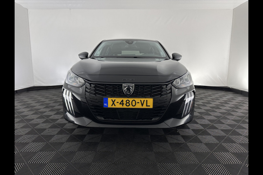 Peugeot e-208 EV Style 50 kWh [ 3-Fase-11kW] {SOH-96%} (INCL-BTW) Aut. *LEATHER-FABRIC | FULL-LED | SPORT-SEATS | KEYLESS | PRIVACY-GLASS | DAB+ | NAVI-FULLMAP | ECC | PDC | CRUISE | 16''ALU*
