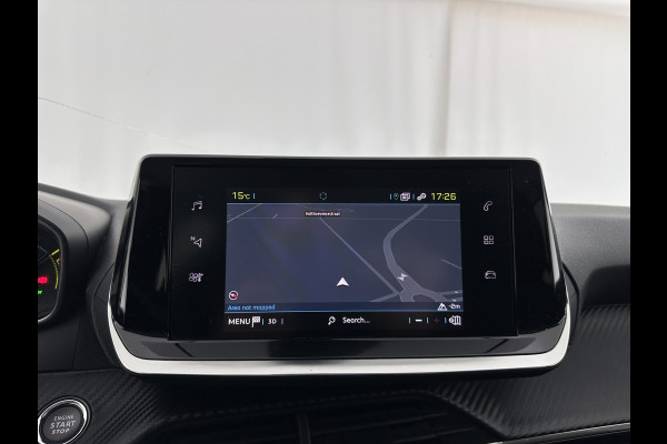 Peugeot e-208 EV Style 50 kWh [ 3-Fase-11kW] {SOH-96%} (INCL-BTW) Aut. *LEATHER-FABRIC | FULL-LED | SPORT-SEATS | KEYLESS | PRIVACY-GLASS | DAB+ | NAVI-FULLMAP | ECC | PDC | CRUISE | 16''ALU*