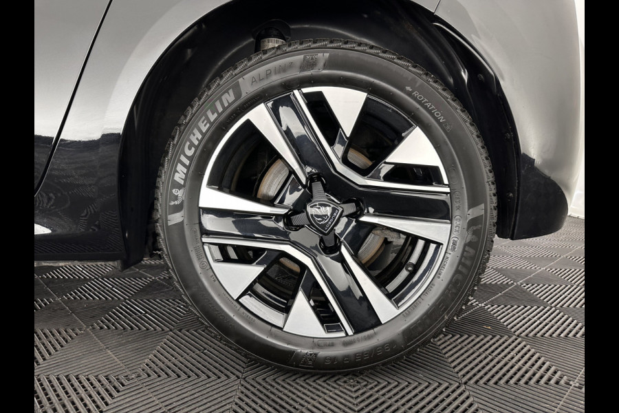 Peugeot e-208 EV Style 50 kWh [ 3-Fase-11kW] {SOH-96%} (INCL-BTW) Aut. *LEATHER-FABRIC | FULL-LED | SPORT-SEATS | KEYLESS | PRIVACY-GLASS | DAB+ | NAVI-FULLMAP | ECC | PDC | CRUISE | 16''ALU*