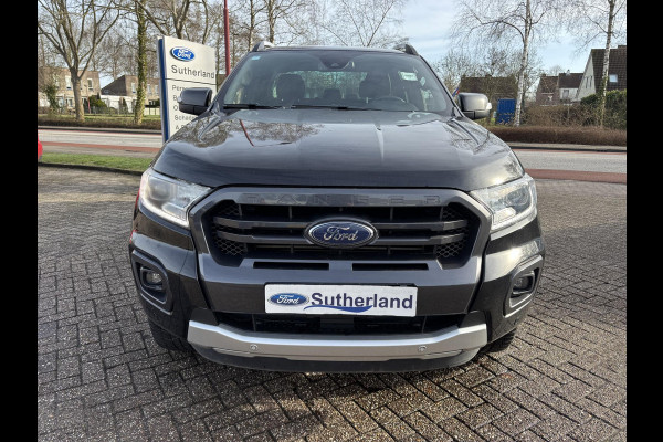 Ford Ranger 2.0 EcoBlue Wildtrak Dubbele Cabine | SCI |214pk Automaat | Adaptieve Cruise | Stoelverwarming | Trekhaak | 3.500kg Trekgewicht