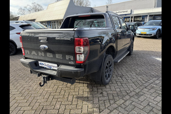 Ford Ranger 2.0 EcoBlue Wildtrak Dubbele Cabine | SCI |214pk Automaat | Adaptieve Cruise | Stoelverwarming | Trekhaak | 3.500kg Trekgewicht