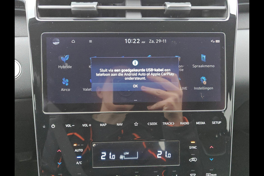 Hyundai Tucson 1.6 T-GDI HEV Premium | Leder Interieur | Elektrisch bed. stoelen | Dode hoek camera's