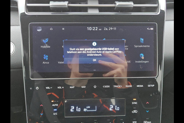 Hyundai Tucson 1.6 T-GDI HEV Premium | Leder Interieur | Elektrisch bed. stoelen | Dode hoek camera's