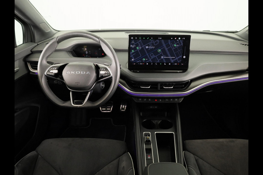 Škoda Elroq 60 Sportline 204pk | Navigatie | Keyless entry | Parkeercamera | Adaptieve cruise controle | Stoelverwarming | Parkeersensoren voor en achter