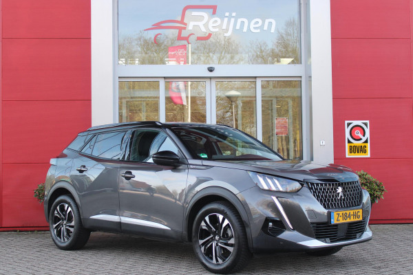 Peugeot 2008 1.2 130PK GT | NAVIGATIE 10" TOUCHSCREEN | APPLE CARPLAY/ANDROID AUTO | ADAPTIVE CRUISE CONTROL | FULL LED KOPLAMPEN | ACHTERUITRIJ CAMERA | 3-D COCKPIT | KEYLESS ENTRY/START | STOEL VERWARMING | DODEHOEK BEWAKING | ALL SEASON BANDEN |